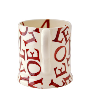 Emma Bridgewater L.O.V.E Polka Red Half Pint Mug